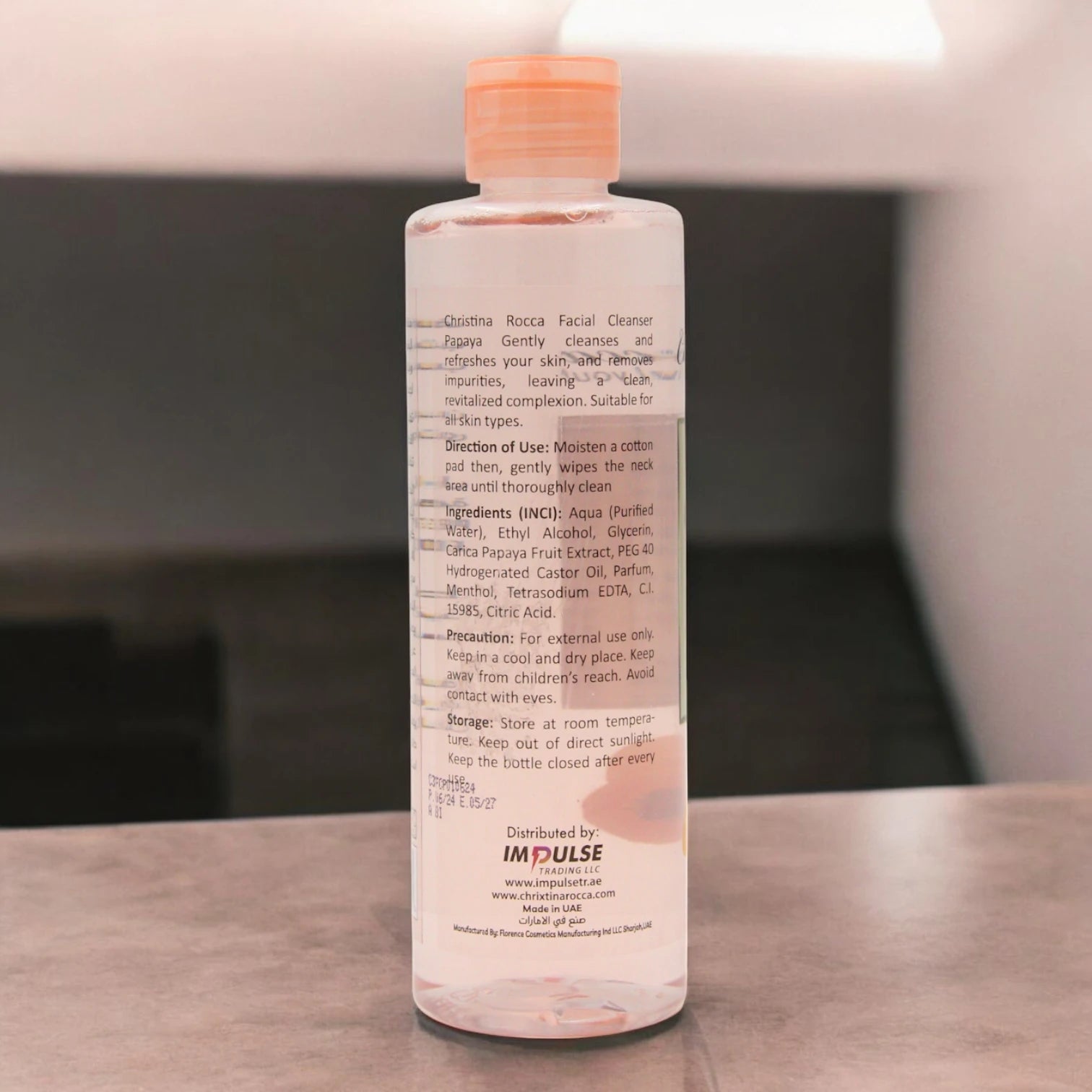 Chrixtina Rocca Papaya Face Cleanser – 250ml | Brightening Daily Cleanser with Natural Papaya Extract | Gently Exfoliates, Cleanses & Refreshes All Skin Types - Damoo