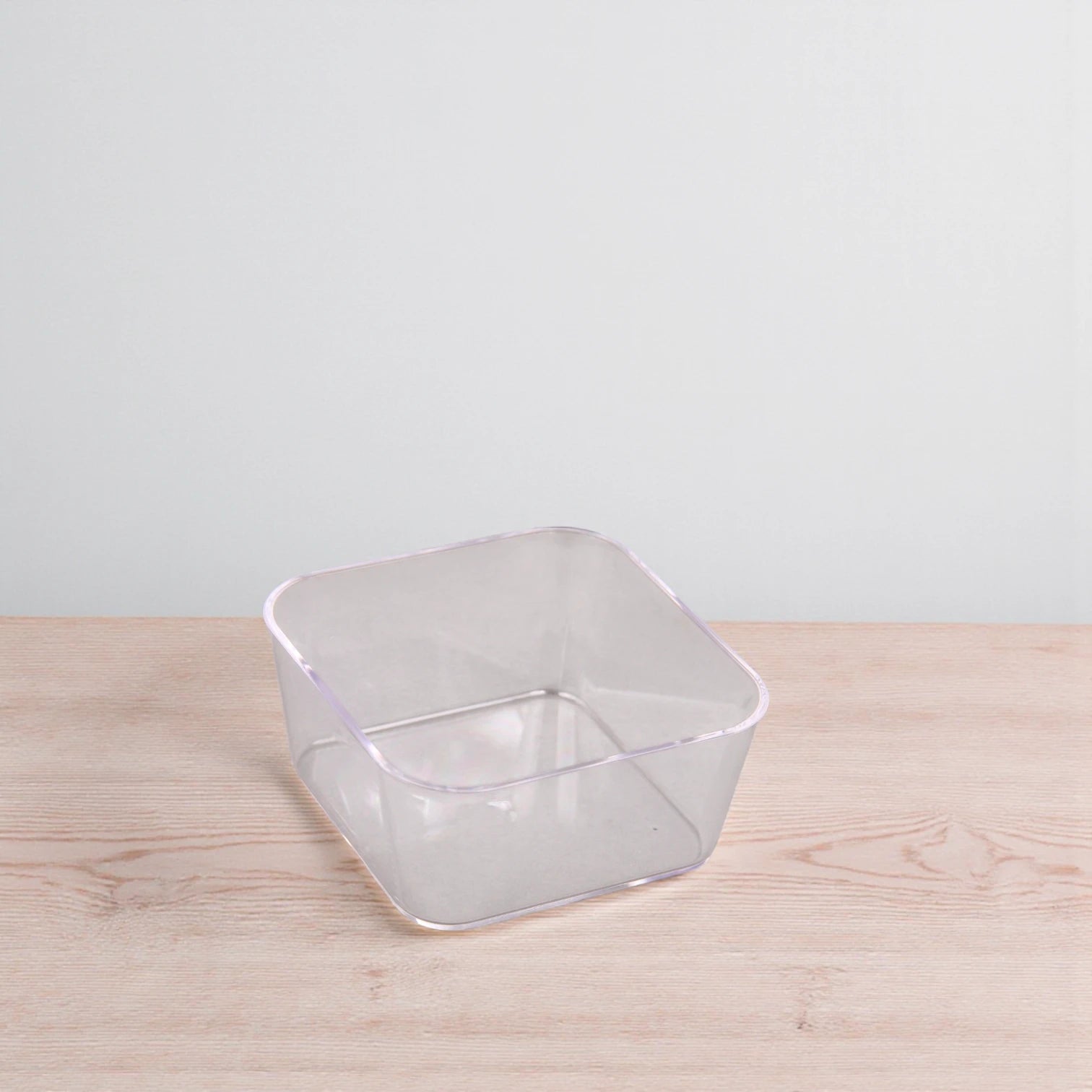 Clear Acrylic Candy Box with Lid – 6-Compartment Rectangular Snack Organizer – Elegant Storage for Chocolates, Dates, Nuts & Sweets – Modern Decorative Serving Tray - Damoo