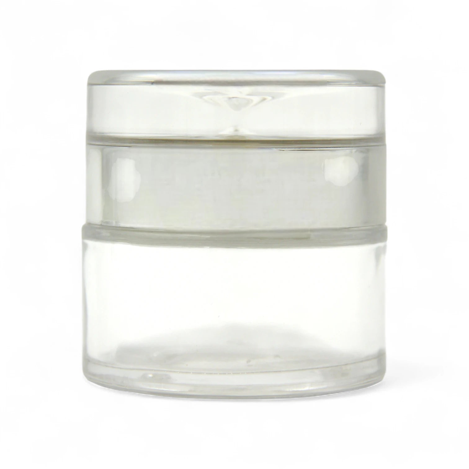 Clear Empty Bakhoor Glass Storage Jar with Silver Lid 50ML – Mini Multipurpose Storage Container for Oud, Spices & More - Damoo