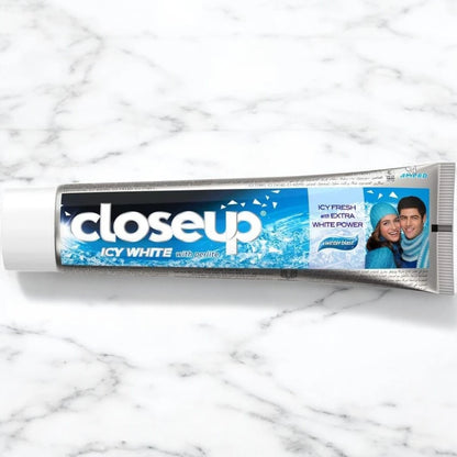 Closeup Icy White Winterblast Toothpaste 2pcs 75ml – Extra Whitening & 12-Hour Fresh Breath Formula for Adults - Damoo