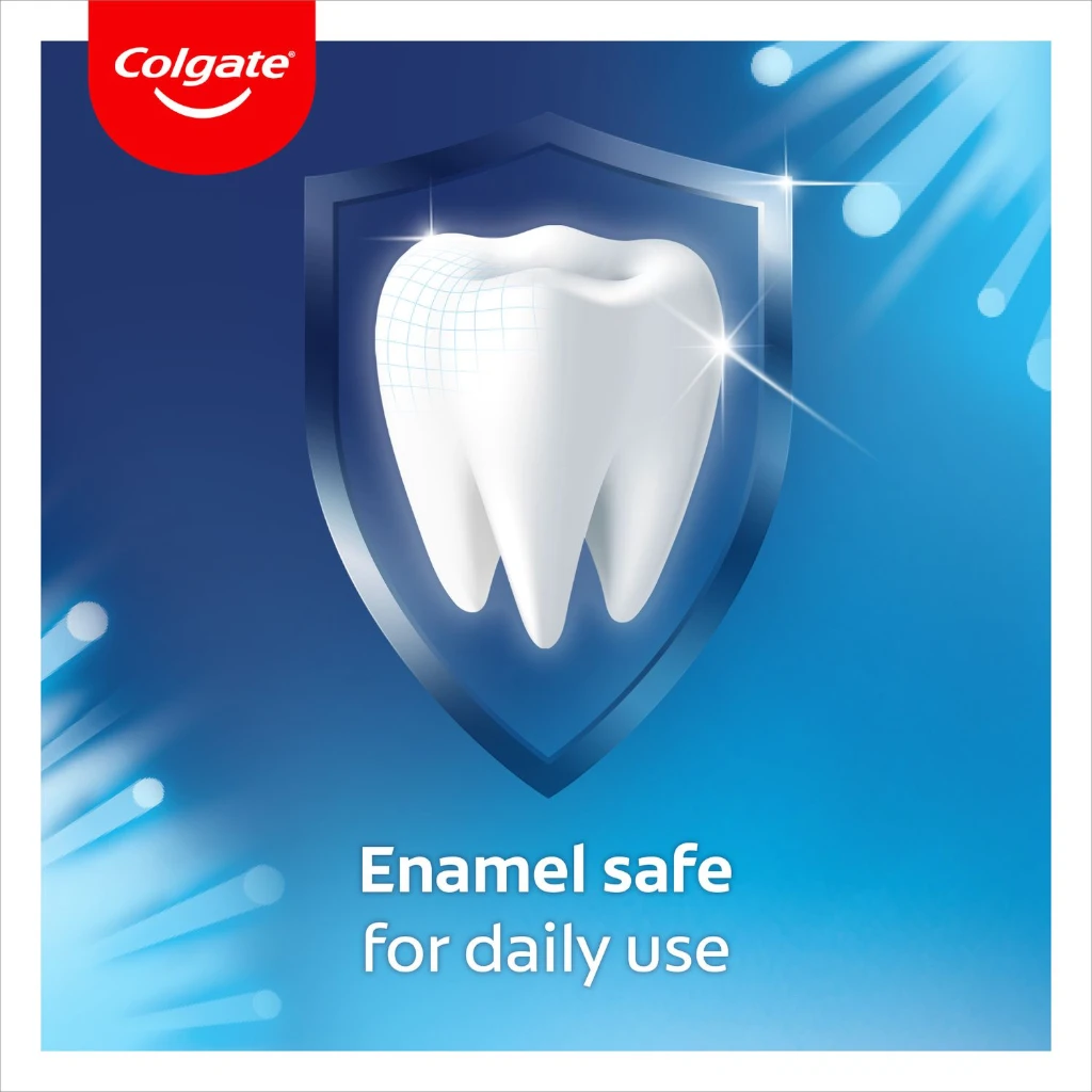 Colgate Advanced White Toothpaste 2 Pcs Pack – 100ml | Micro-Cleansing Crystals for Whiter Teeth in 14 Days | Cavity Protection & Long-Lasting Fresh Breath - Damoo
