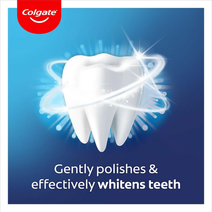 Colgate Advanced White Toothpaste 2 Pcs Pack – 100ml | Micro-Cleansing Crystals for Whiter Teeth in 14 Days | Cavity Protection & Long-Lasting Fresh Breath - Damoo