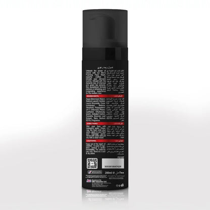 Cool & Cool Vital Clear Foaming Face Wash for Men 200ml – Deep Cleansing with Charcoal & Green Tea | Oil Control & Skin Texture Renewal - Damoo