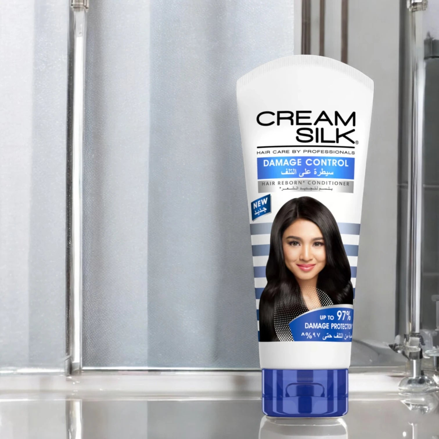 Cream Silk Hair Reborn Damage Control Conditioner 2 x 180ml | With Fiber Repair Complex | Advanced Reborn Technology for Damaged Hair - Damoo