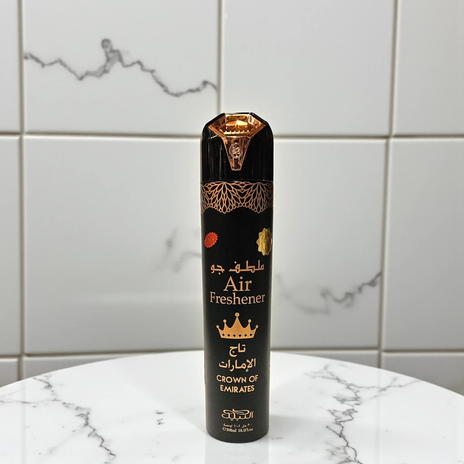 Crown of Emirates Air Freshener Spray 300ml – Luxurious, Long-Lasting Fragrance for Home, Car & Office - Damoo