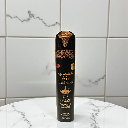 Crown of Emirates Air Freshener Spray 300ml – Luxurious, Long-Lasting Fragrance for Home, Car & Office - Damoo