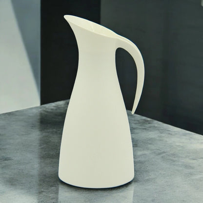 Crystal House Vacuum Flask – 1.0L Glass Thermal Flask | Keeps Hot for 12h & Cold for 24h - Damoo