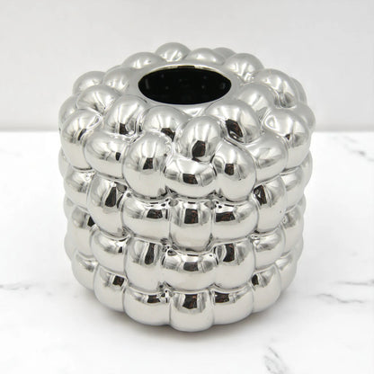 Cylinder Tissue Holder | Modern Desktop Napkin Dispenser for Home, Office, Car & More - Damoo