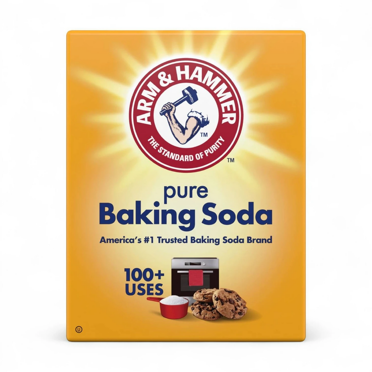 Arm & Hammer Pure Baking Soda – 2LB | 100+ Uses for Baking, Cleaning, Deodorizing & More - Damoo
