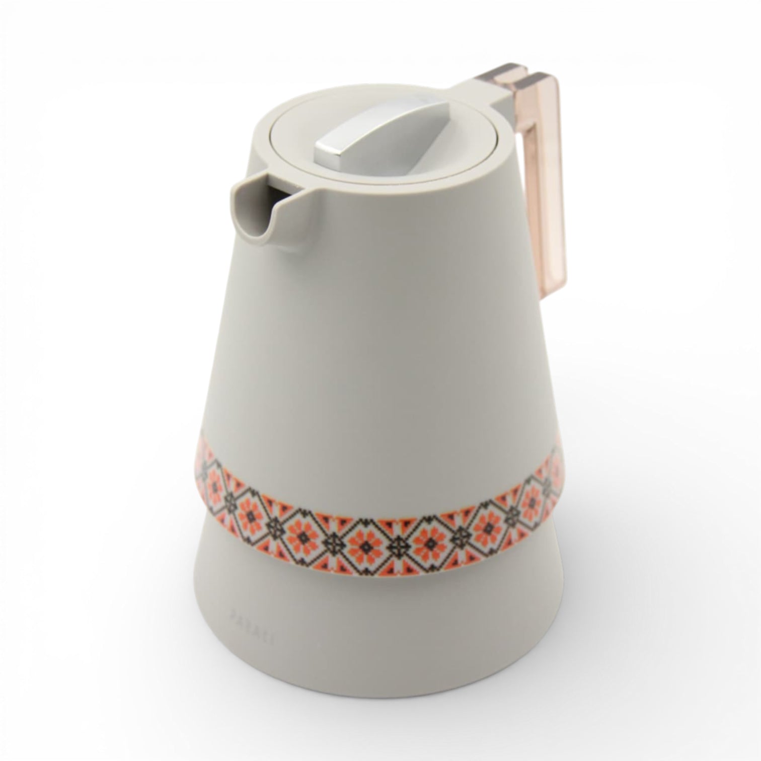 Vacuum Insulated Thermal Coffee & Tea Flask with Arabic Pattern Design, Stainless Steel Inner Thermos Jug, Hot & Cold Beverage Server, Available in Different Colors (23H x 20L × 16W CM) - Damoo