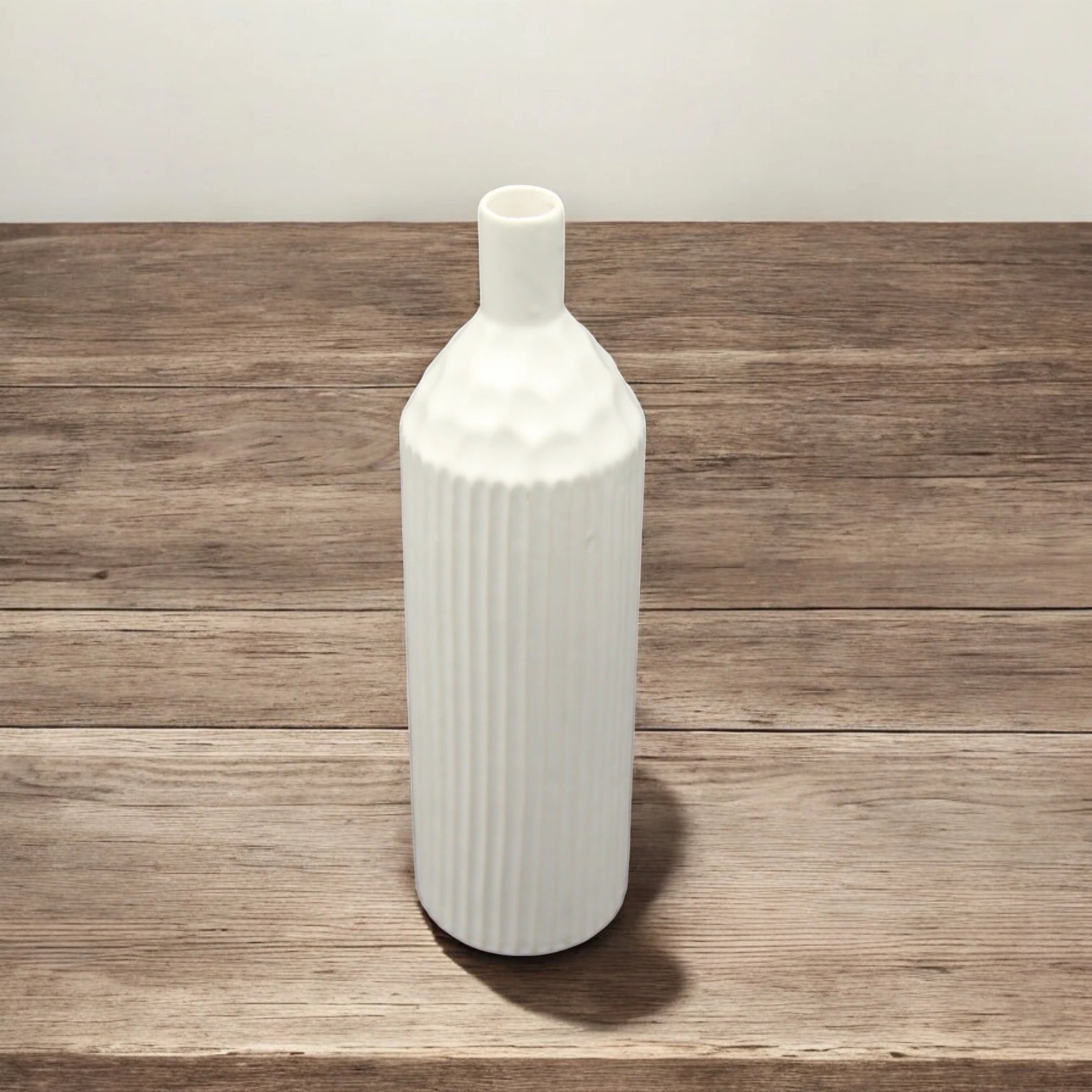 Damoo Ceramic Flower Vase – Modern Minimalist Vase for Fresh or Dried Flowers | Handmade Pottery Home Decor Accent - Damoo