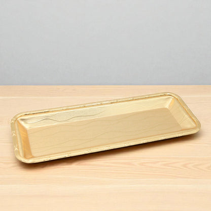 Damoo Elegant Gold Tray with Clear Dome Lid – Covered Serving Tray for Sweets, Dates, Pastries & More – Decorative Tabletop Display - Damoo