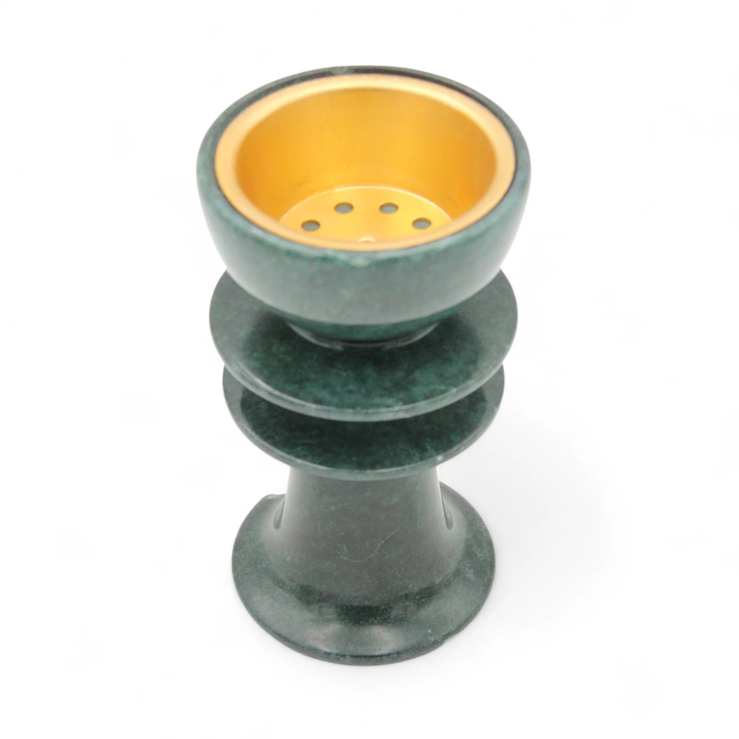 Damoo Elegant Purple Marble Incense Burner – Handmade Bakhoor Holder with Gold-Plated Inner Bowl –  for Home, Majlis, for Gifts - Damoo