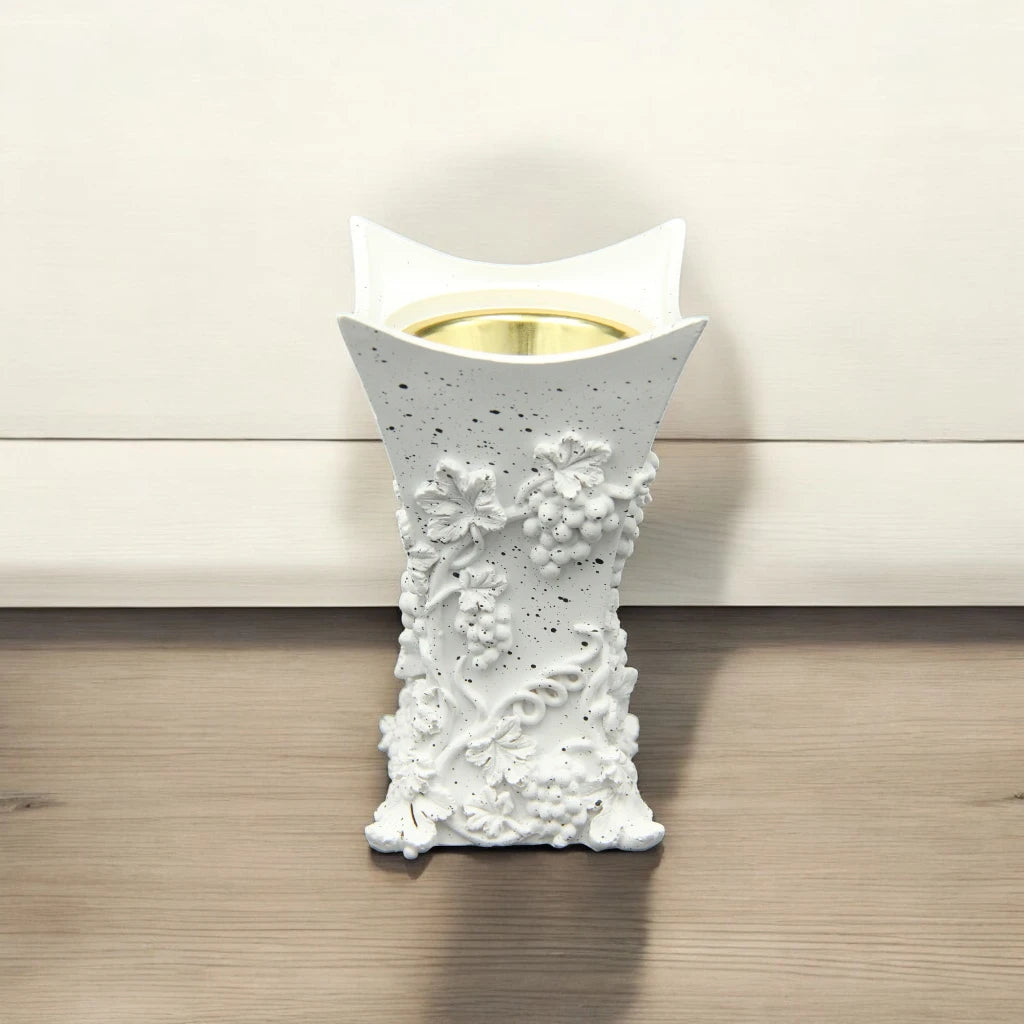 Damoo Floral Vine Bakhour Burner – Classic Arabic Incense Holder with Gold Bowl - Damoo