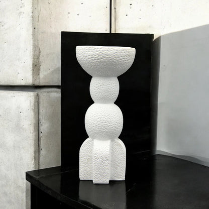 Damoo Incense, Oud, and Bakhoor Burner - Modern Minimalist Design - Home Fragrance Accessories (Black, White) - Damoo