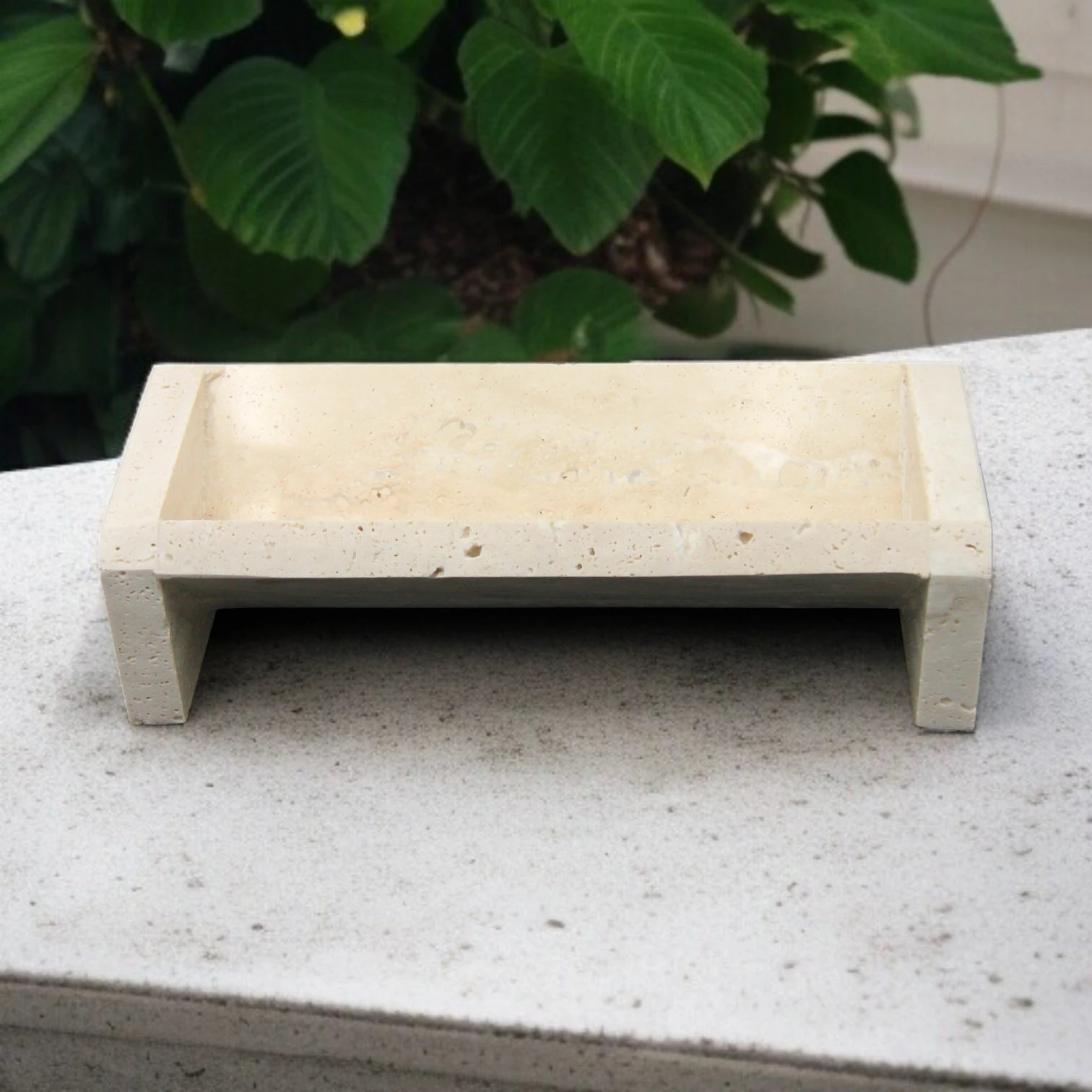 Damoo Minimalist Marble Cup Stand – Handmade Natural Stone Mug Display | Elevated Modern Cup Holder - Damoo