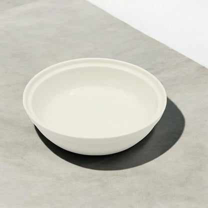 Damoo Round Ceramic Serving Dish with Gold Metal Stand & Lid – Elegant Oven-to-Table Cookware for Buffet, Parties, and Ramadan Gatherings - Damoo