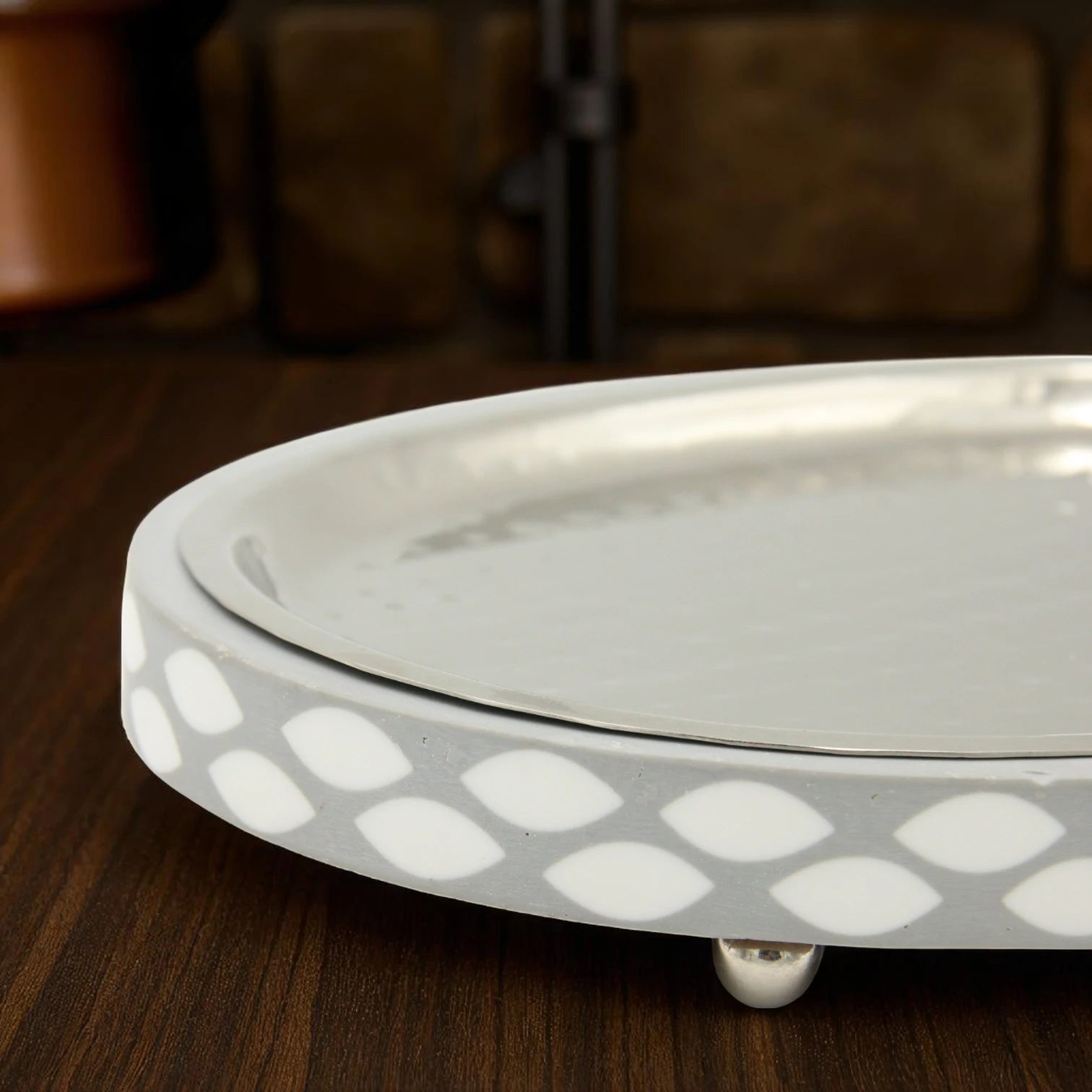 Damoo  Tray – Luxury Decorative Serving Tray for Coffee, Dates & Home Décor - Damoo