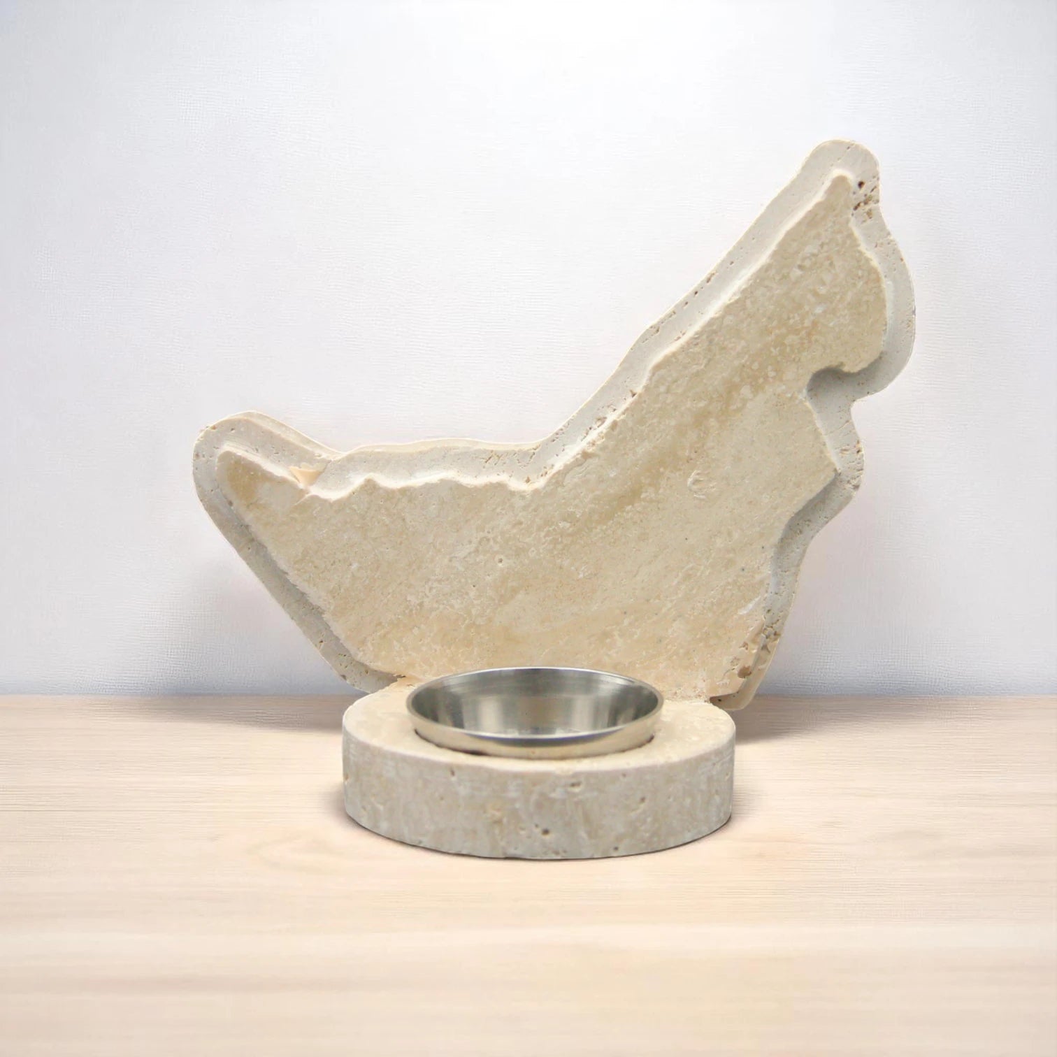 Damoo UAE Map Marble Oud & Incense Burner – Handcrafted Natural Stone Bakhoor Holder with Stainless Steel Insert Bowl – Traditional Emirati Home Decor & Gift Piece - Damoo
