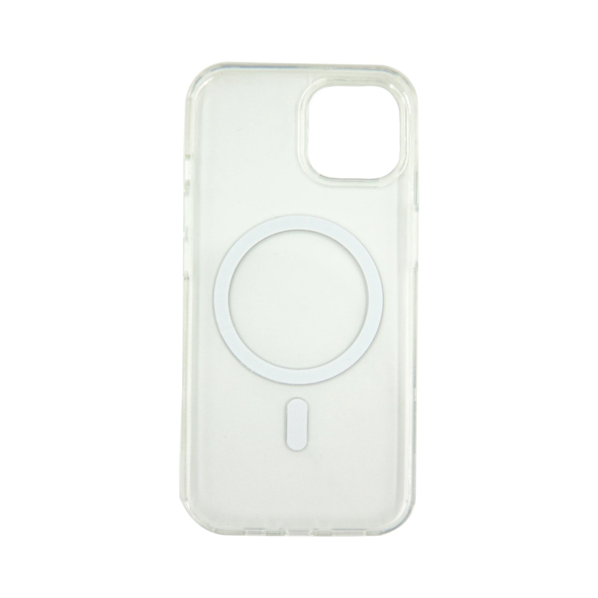 DESERT Magnetic Crystal Clear TPU iPhone Case – Shockproof Slim Cover with Multi-Airbag Drop Protection, Wireless Charging Ring & Anti-Yellowing Design - Damoo