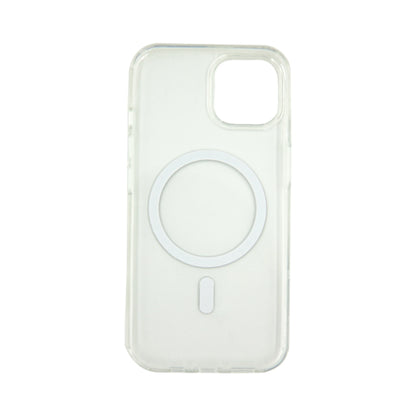 DESERT Magnetic Crystal Clear TPU iPhone Case – Shockproof Slim Cover with Multi-Airbag Drop Protection, Wireless Charging Ring & Anti-Yellowing Design - Damoo