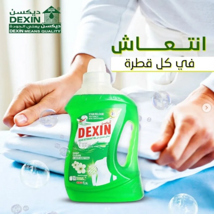 Dexin Liquid Detergent Gel – 4L | Powerful Stain Removal & Fresh Scent | Family-Sized Laundry Detergent - Damoo