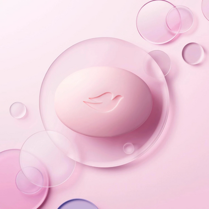 Dove Beauty Cream Bar Soap – Pink, 125g x 4 | Gentle Cleansing Soap with ¼ Moisturizing Cream, For All Skin Types - Damoo