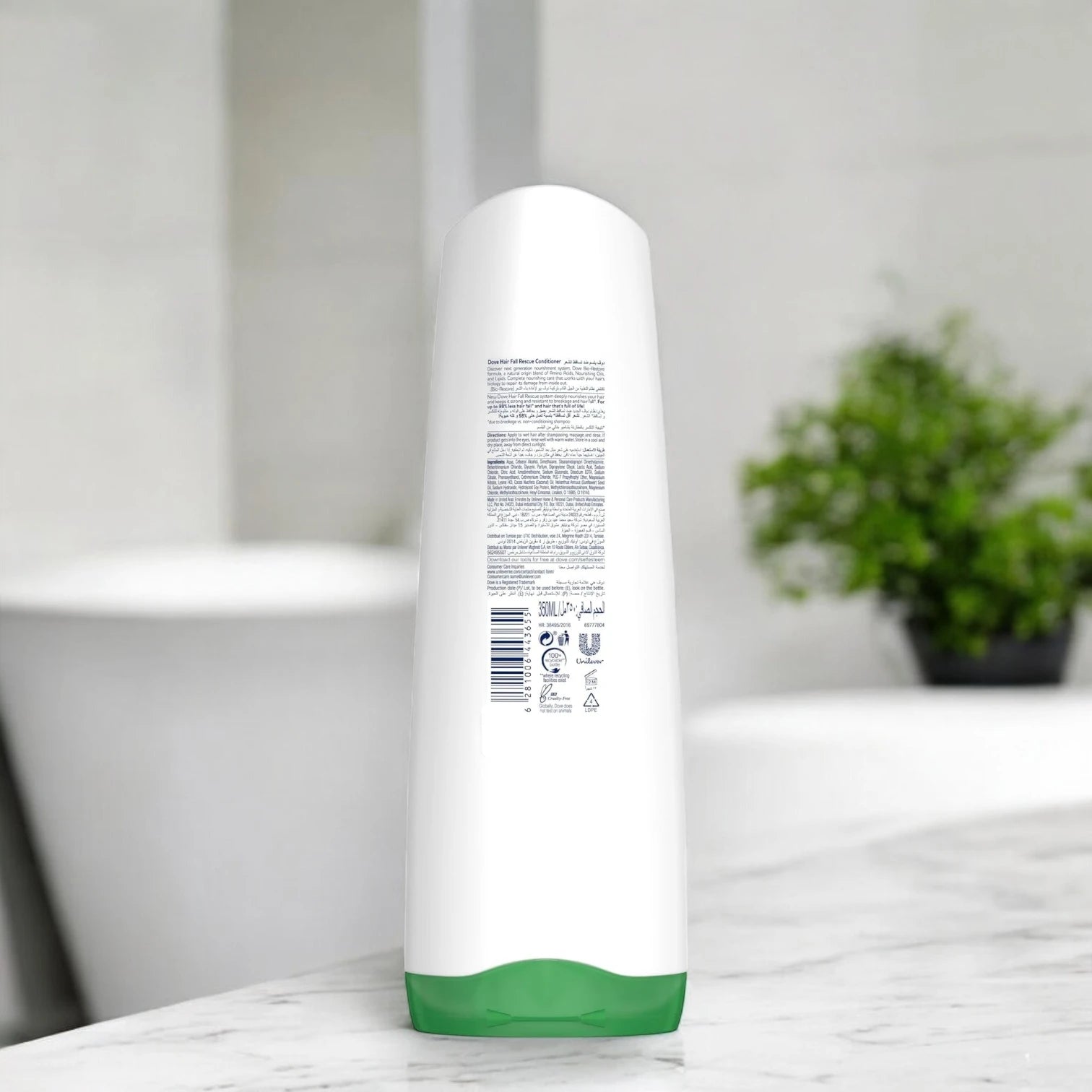 Dove Hair Fall Rescue Conditioner – 350ml | Reduces Hair Fall by up to 98% | Bio-Restore & Nutrilock Actives | Nourishing, Frizz Control & Damage Repair | For Daily Use - Damoo