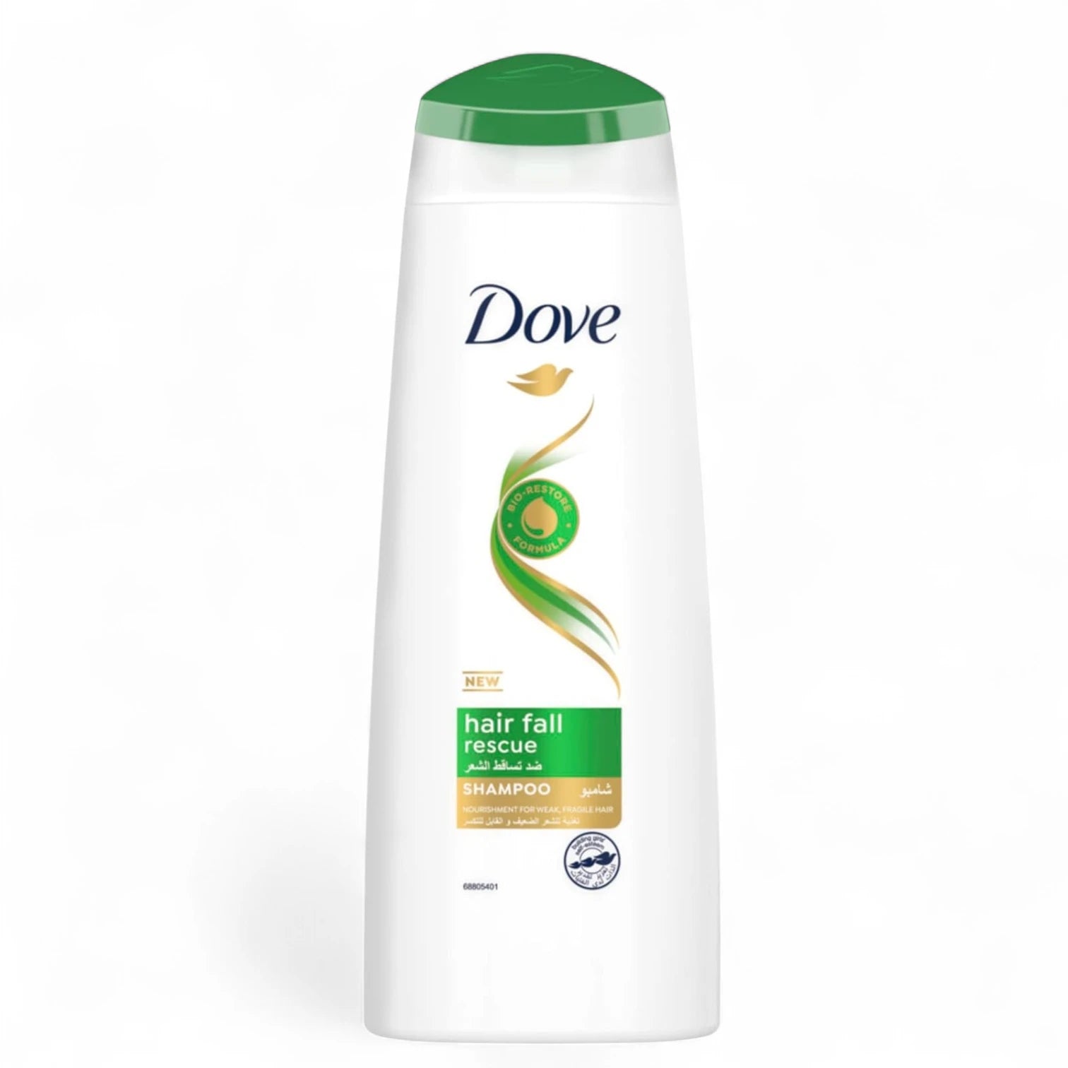 Dove Hair Fall Rescue Shampoo 200ml – Up to 98% Less Hair Fall | Strengthens Weak & Fragile Hair | Bio-Restore Formula with Amino Acids & Oils - Damoo