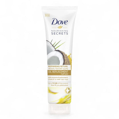 Dove Nourishing Secrets Oil Replacement Cream 300ml – Repairing Ritual Leave-In Treatment for Frizzy Hair | With Avocado Oil & Calendula | 72-Hour Frizz Control - Damoo