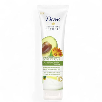 Dove Nourishing Secrets Oil Replacement Cream 300ml – Strengthening Ritual Leave-In Hair Treatment for Frizzy & Thin Hair | With Lavender Oil & Rosemary | 72-Hour Frizz Control & 10x Stronger Hair - Damoo