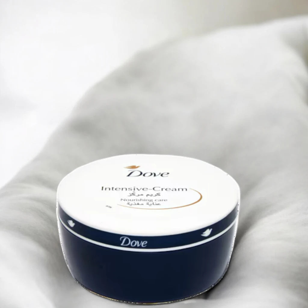 Dove Rich Nourishment Body Cream 50ml – Intensive Moisturizer for Normal to Dry Skin | Long-Lasting Hydration Up to 72 Hours | Non-Greasy & Unscented - Damoo