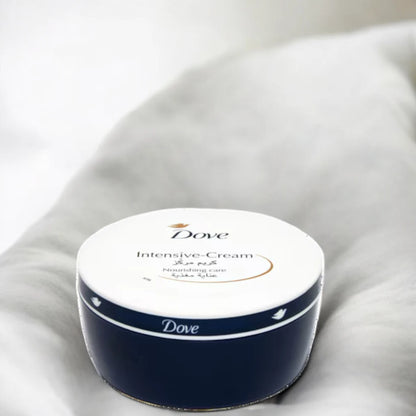 Dove Rich Nourishment Body Cream 50ml – Intensive Moisturizer for Normal to Dry Skin | Long-Lasting Hydration Up to 72 Hours | Non-Greasy & Unscented - Damoo