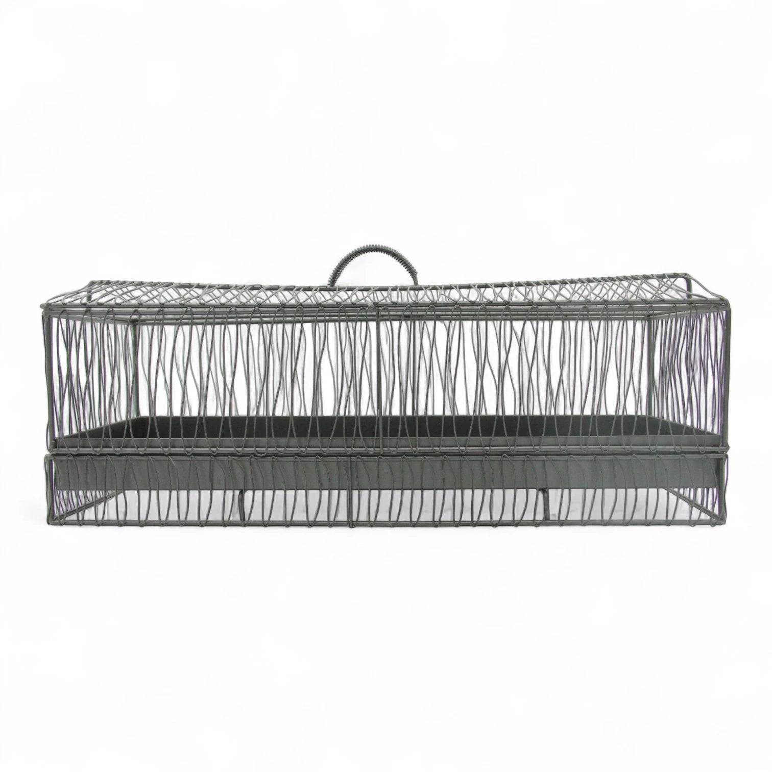 Durable Multipurpose Serving Tray with Shatter-Resistant Base & Insect-Proof Metal Mesh Dome – Ideal for Elegant Fruit, Pastry, and Dessert Presentation Indoors or Outdoors - Damoo