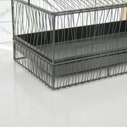 Durable Multipurpose Serving Tray with Shatter-Resistant Base & Insect-Proof Metal Mesh Dome – Ideal for Elegant Fruit, Pastry, and Dessert Presentation Indoors or Outdoors - Damoo