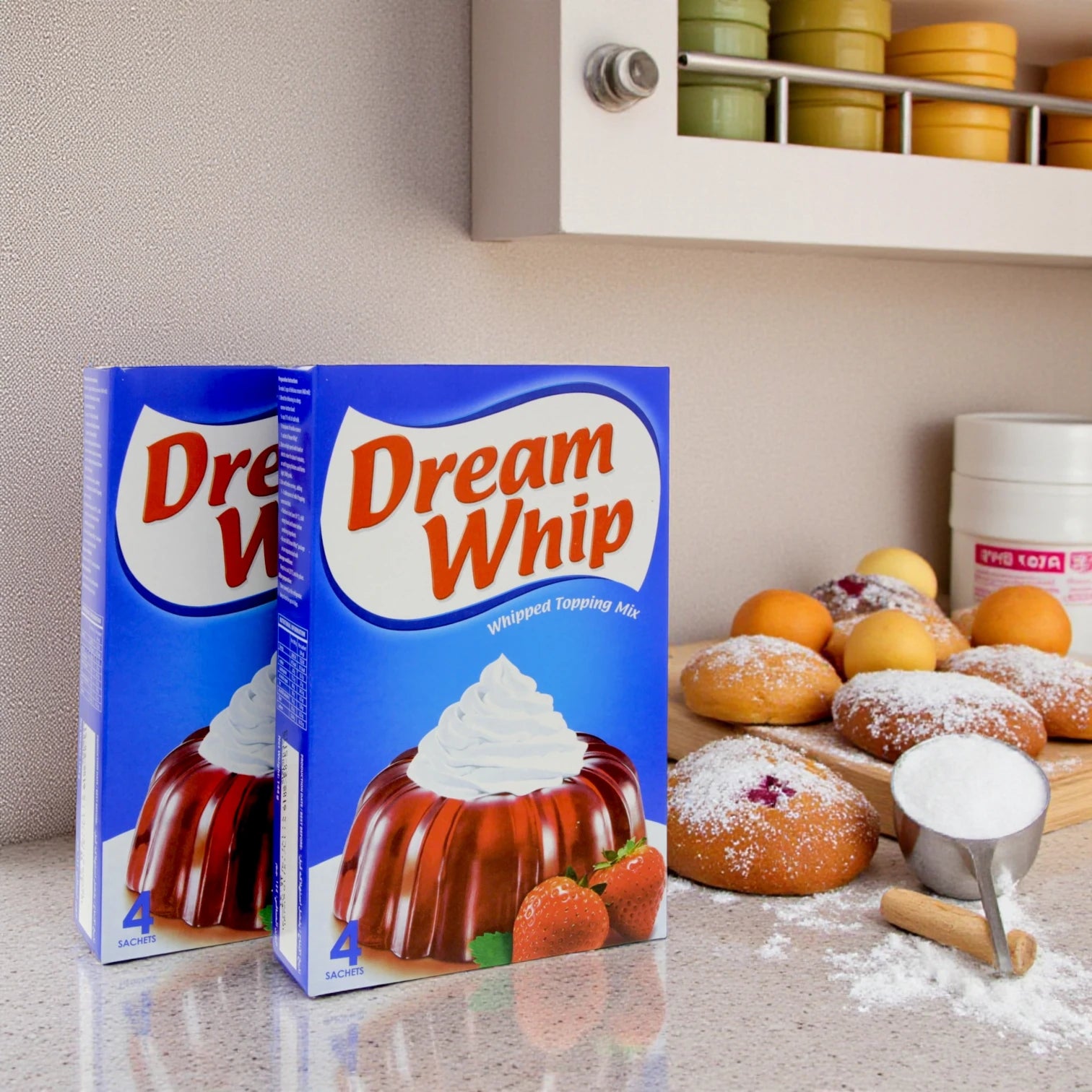 Dream Whip Whipped Topping Mix – Special Offer Pack of 2 | Light, Creamy & Delicious Dessert Topping - Damoo