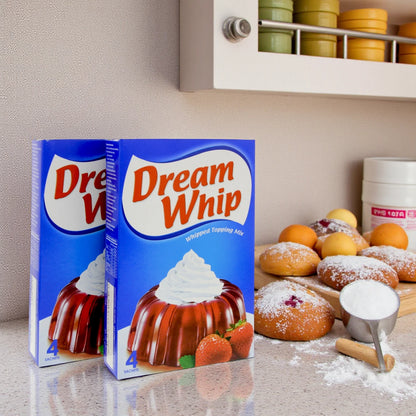 Dream Whip Whipped Topping Mix – Special Offer Pack of 2 | Light, Creamy & Delicious Dessert Topping - Damoo