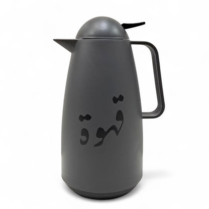 Crystal House Thermos Flask  – Elegant Cream Color | Double Wall Insulated Coffee Flask for Hot & Cold Beverages - Damoo