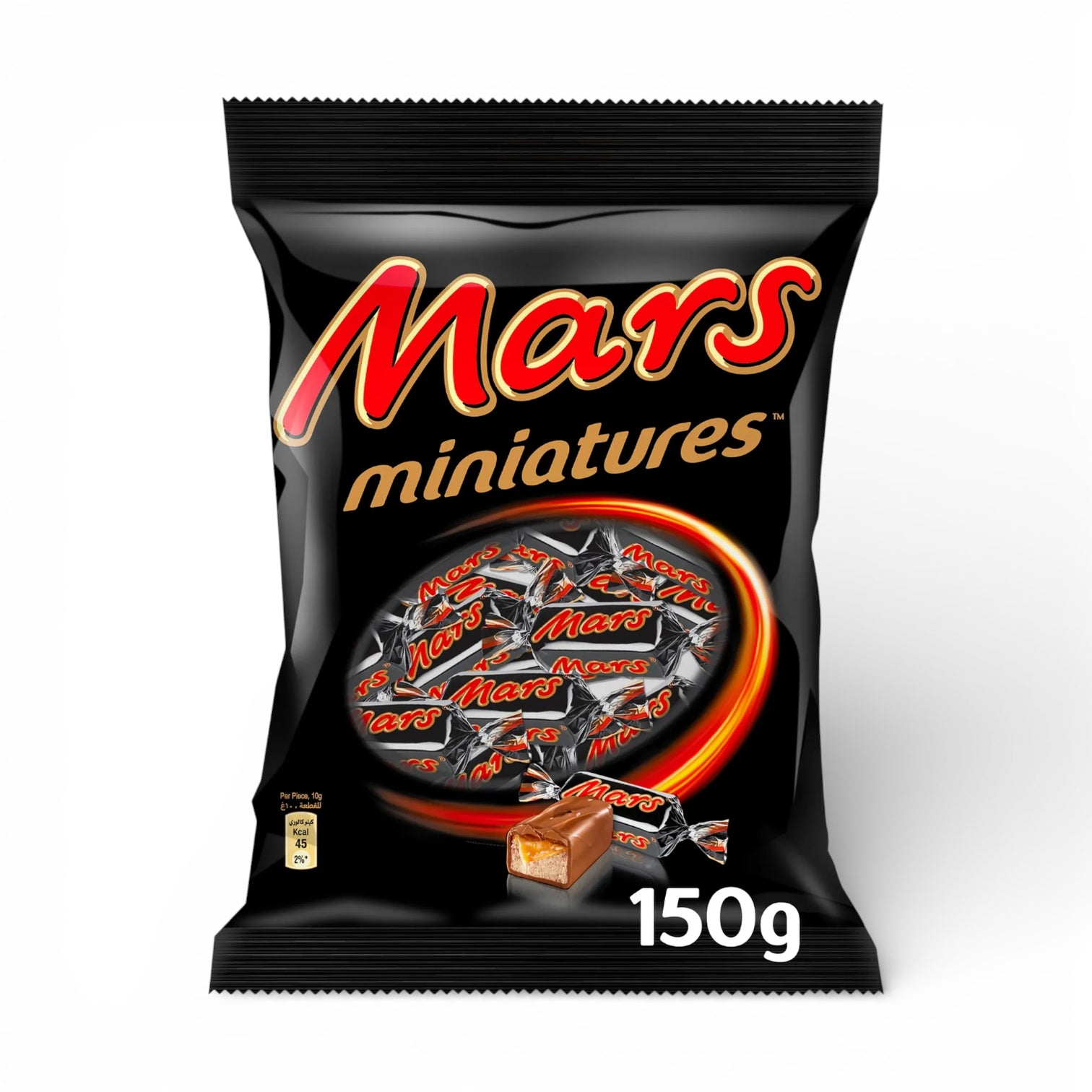 Mars Miniatures Classic Milk Chocolate with Nougat & Caramel, Bite-Size Individually Wrapped Chocolate Pieces for Everyday Snacking & Sharing (150g) - Damoo