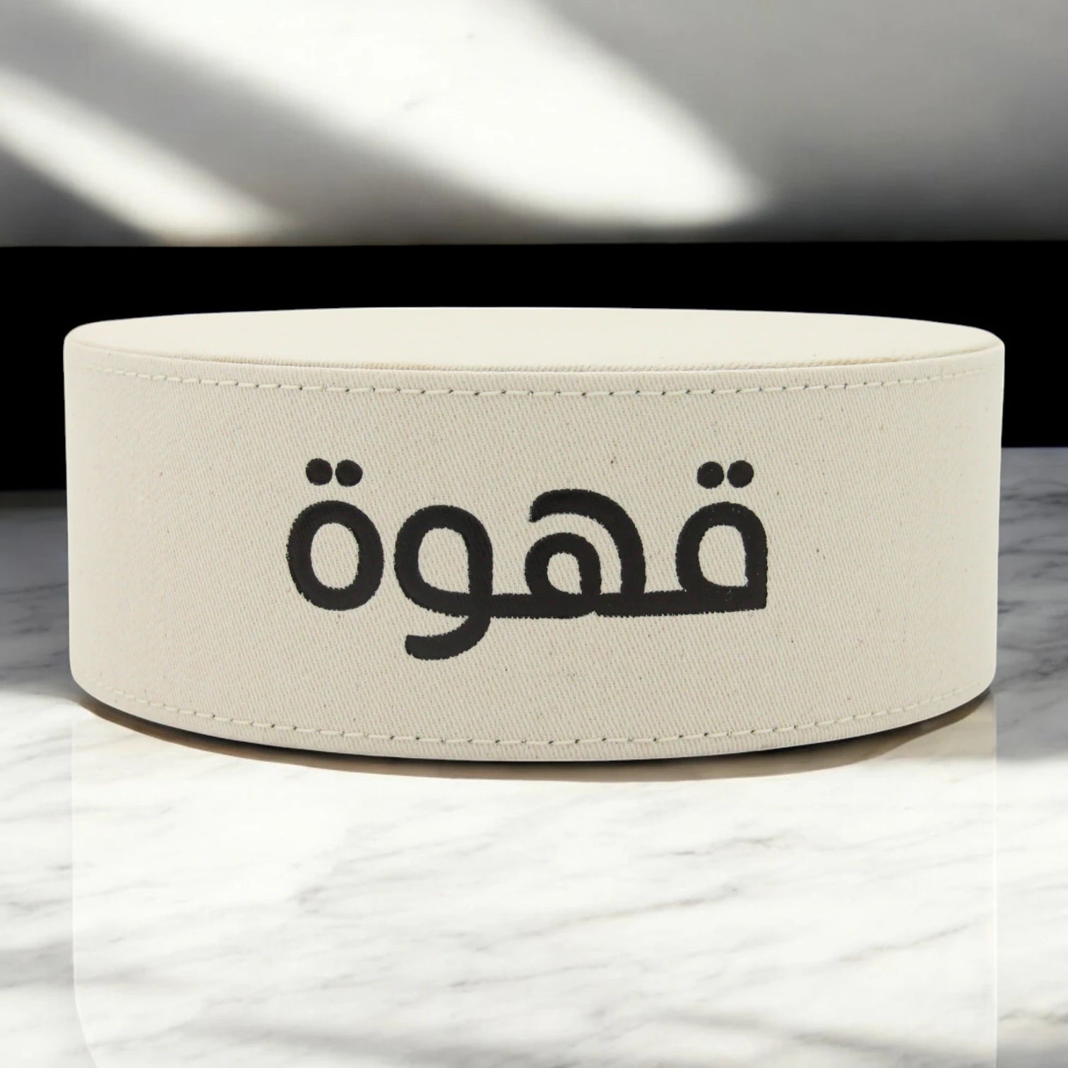 Elegant Round Coffee Pot Stand – Modern Coffee Display Stand for Home, Gatherings & Gifting - Minimalist Design for Coffee Lovers - Damoo