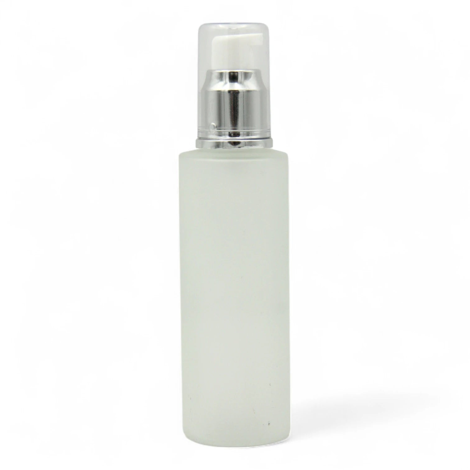 Empty Refillable Spray Bottle 80ML – Matte Finish with Silver Head & Clear Cap | Portable Bottle for Oils & Lotions - Damoo