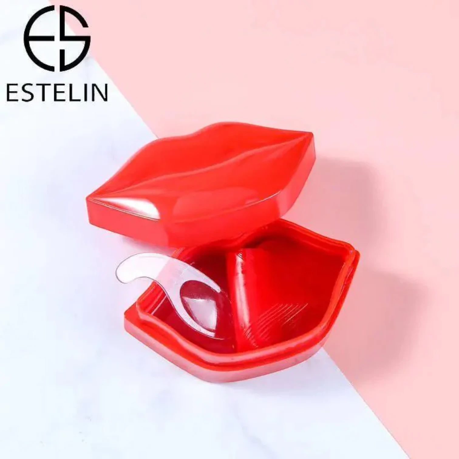 ESTELIN Fascinating Red Hydrogel Lip Mask – 60g | Nourishing & Plumping Lip Care for All Skin Types - Damoo