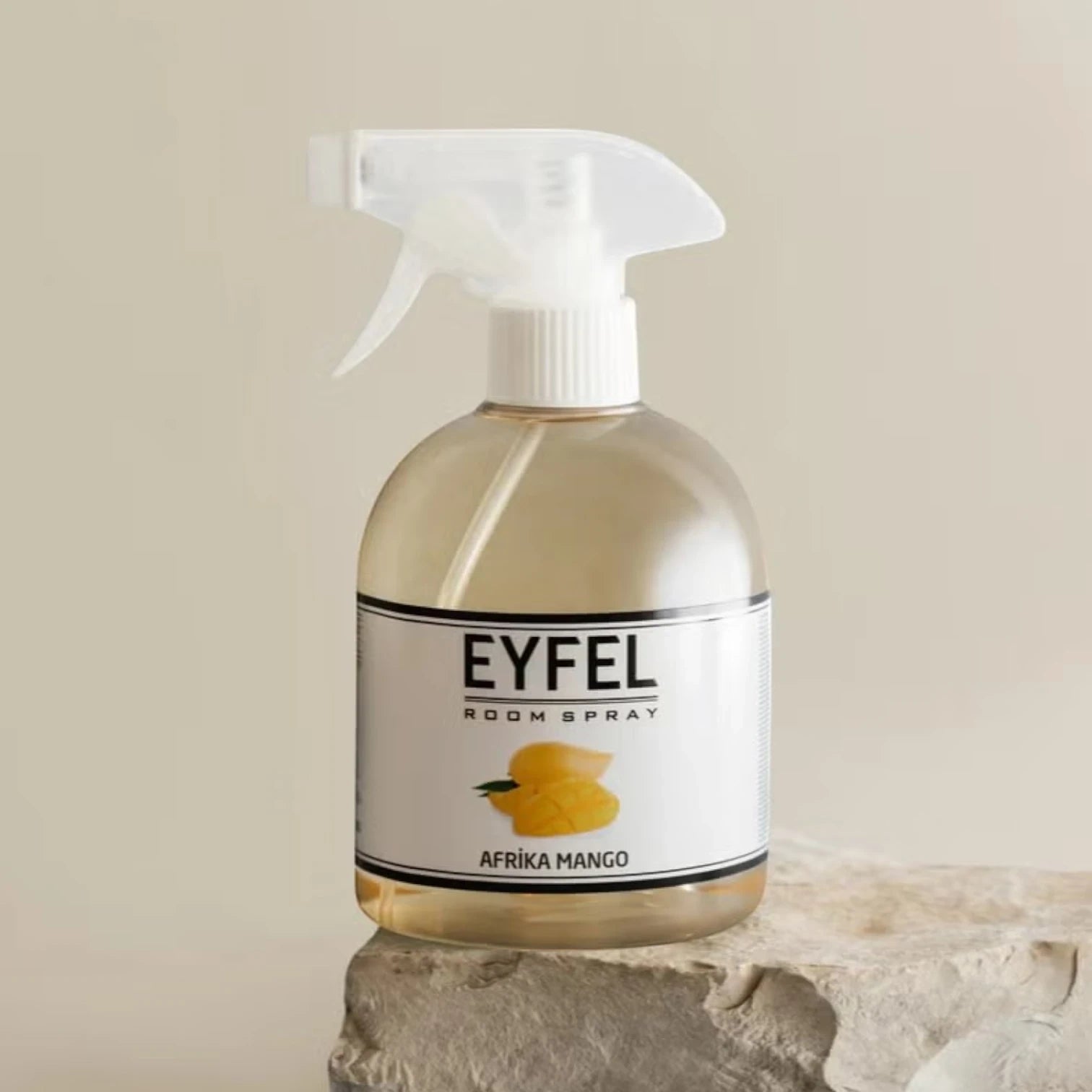 EYFEL Afrikan Mango Room Spray Air Freshener – 500ml Long-Lasting Fruity Scent with Premium Essential Oils – Golden Bottle Multi-Purpose Spray for Home, Office, Bedroom & Bathroom - Damoo