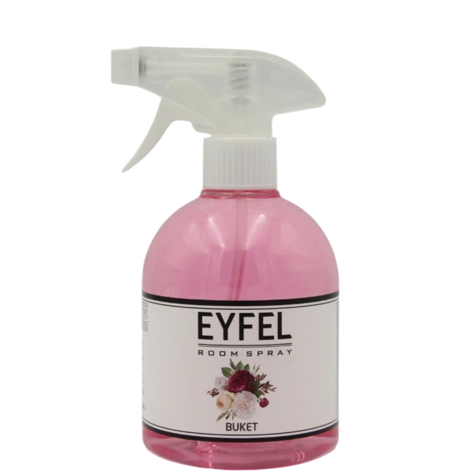 EYFEL Buket Room Spray Air Freshener – 500ml Long-Lasting Floral Scent with Mood-Calming Aromatherapy Notes – Ideal for Home, Office, Bedroom & Bathroom - Damoo