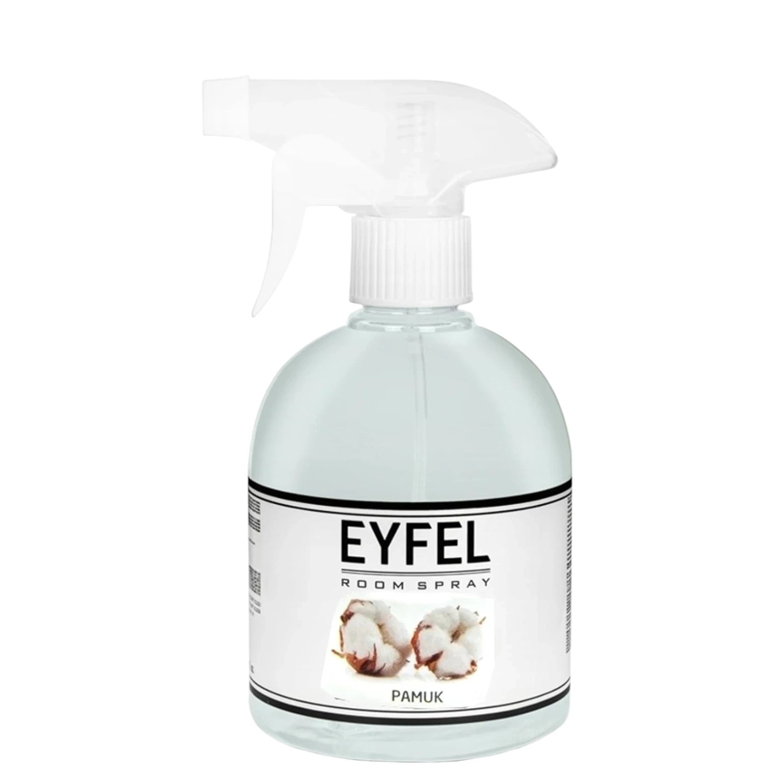 EYFEL Cotton Room Spray Air Freshener – 500ml Long-Lasting Clean & Soft Linen Scent with Essential Oils – Odor Neutralizer for Home, Bedroom, Office, or Bathroom - Damoo