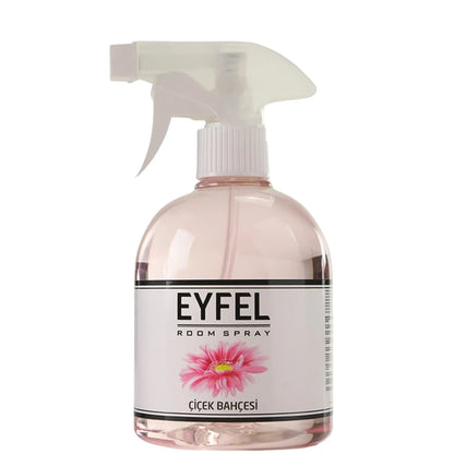 EYFEL Flower Garden Room Spray Air Freshener – 500ml Long-Lasting Floral Scent for Home, Office, Bathroom & Bedroom – Fresh, Lively Fragrance with Essential Oils – Odor Eliminator Spray - Damoo