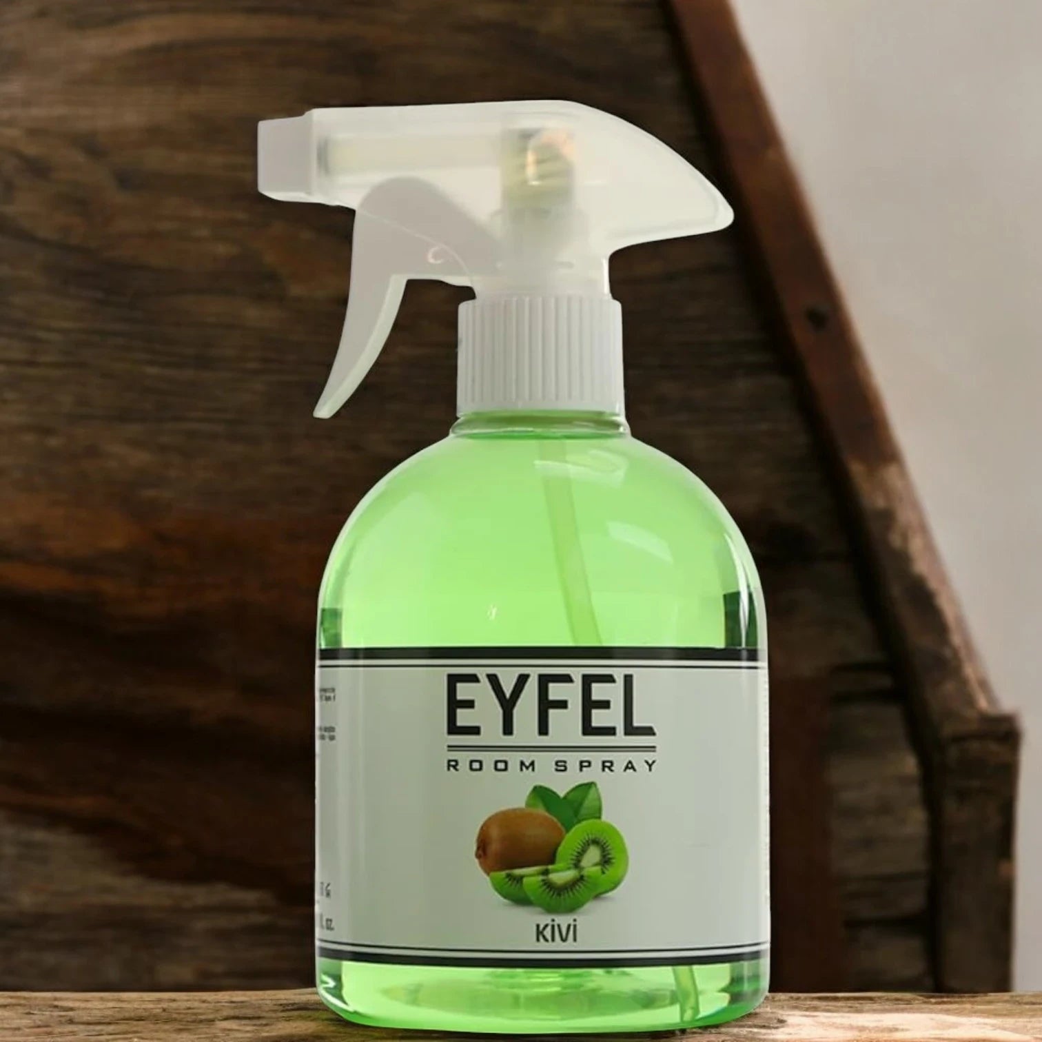 EYFEL Kiwi Room Spray Air Freshener – 500ml Fruity & Refreshing Scent with Citrus, Tropical, and Musk Notes – Long-Lasting Essential Oil Spray for Home, Office, Bedroom, and Bathroom - Damoo