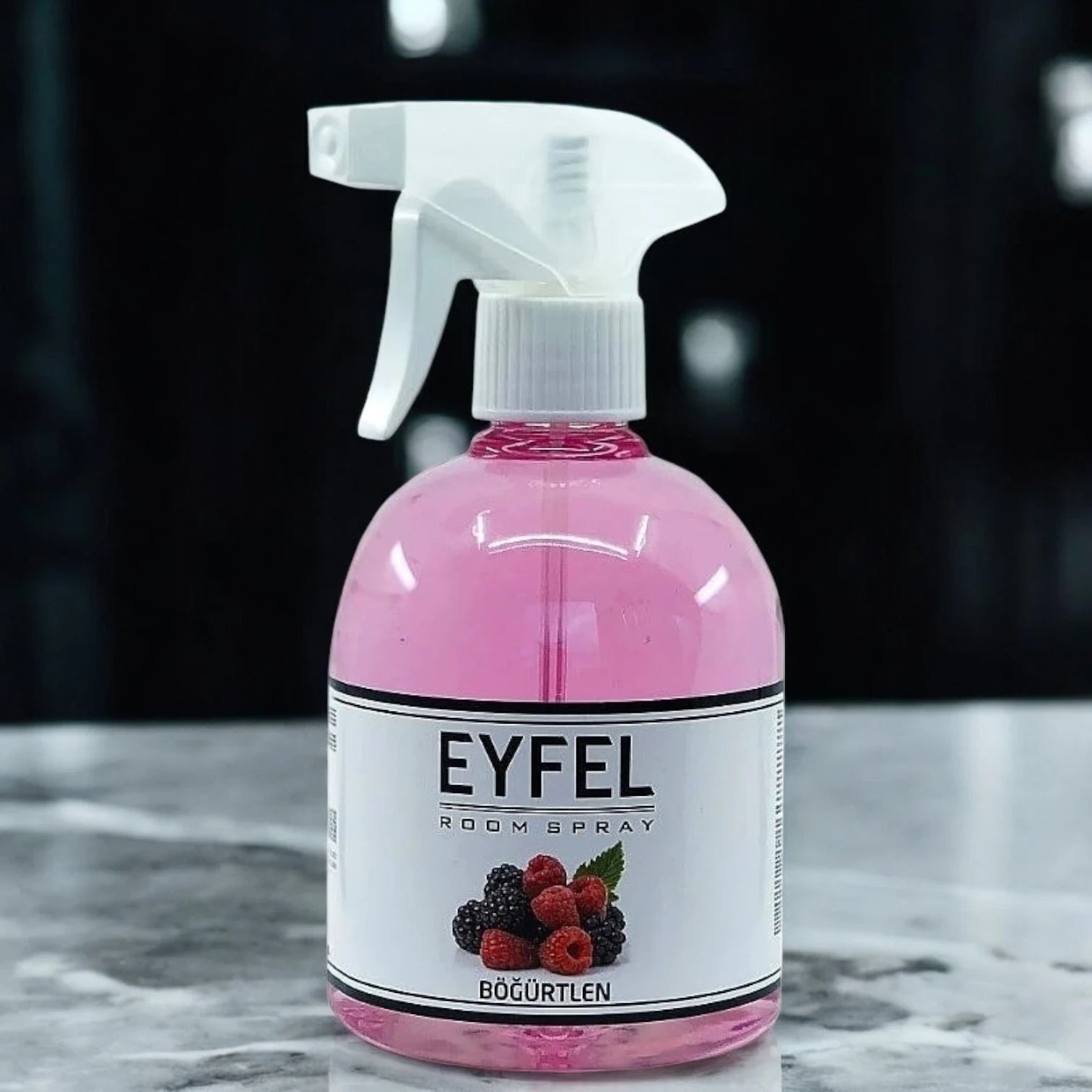 EYFEL Ocean & Blackberry (Bogurtlen) Room Spray Air Freshener – 500ml Long-Lasting Fresh & Fruity Fragrance with Essential Oils – Multi-Purpose Spray for Home, Office, Bedroom, and Bathroom - Damoo