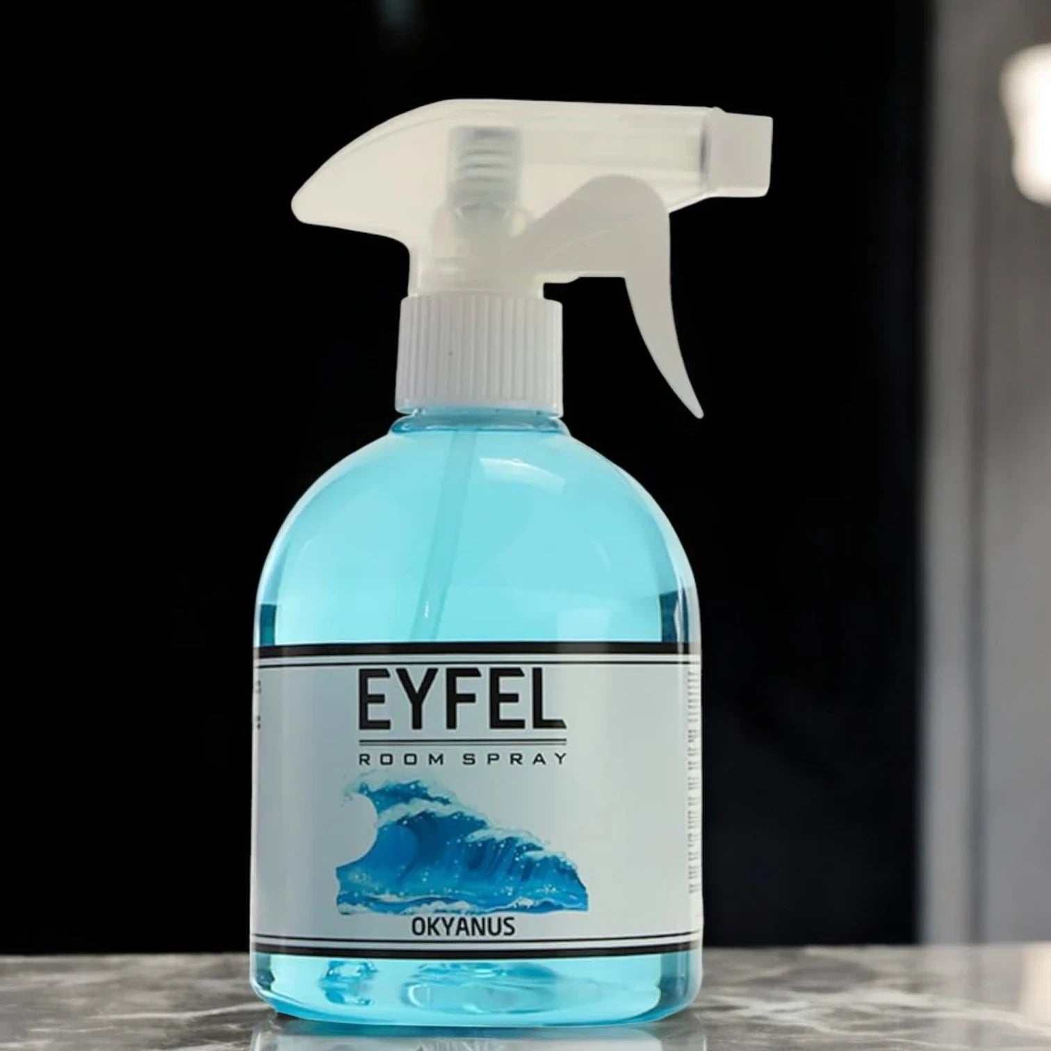 EYFEL Ocean Room Freshener Spray – 500ml Long-Lasting Air Freshener with Clean, Aquatic Scent – Odor Eliminator for Home, Office, Bathroom, or Bedroom – Refreshing Ocean Breeze Spray - Damoo