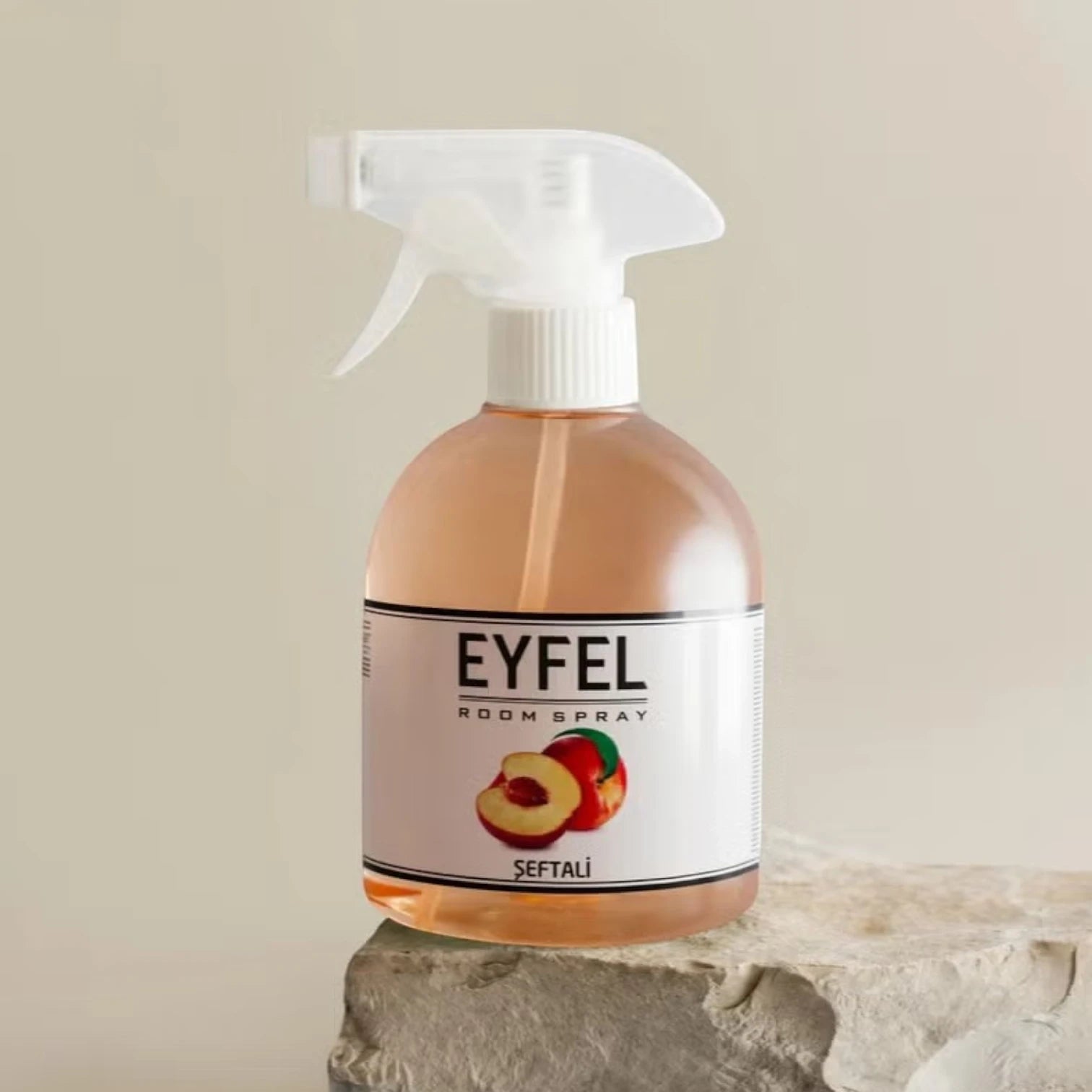 EYFEL Peach Room Spray Air Freshener for Home, Office, Bedroom, Bathroom 500ml  – Long-Lasting Premium Fragrance with Essential Oils – Scented Room Spray to Eliminate Odors and Refresh Indoor Space - Damoo